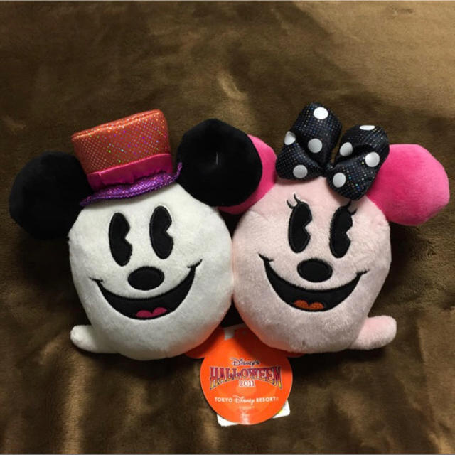 Disney(ディズニー)のハロウィン ミッキー ミニー ぬいぐるみ エンタメ/ホビーのおもちゃ/ぬいぐるみ(キャラクターグッズ)の商品写真