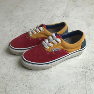 ヴァンズ(VANS)のVANS ERA キッズ 70's 復刻 us企画 18センチ(スニーカー)