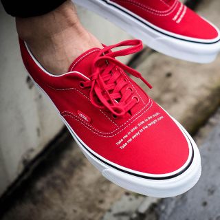 アンダーカバー(UNDERCOVER)のVANS x undercover ERA 27㎝US9 赤 (スニーカー)