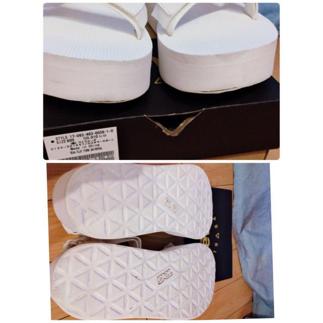 Teva(テバ)のTeva 厚底サンダル 23cm US6 レディースの靴/シューズ(サンダル)の商品写真