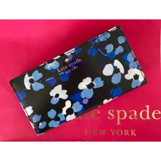 ケイトスペードニューヨーク(kate spade new york)の値下げしました！【新品】ケイトスペード 長財布 フローラル(財布)