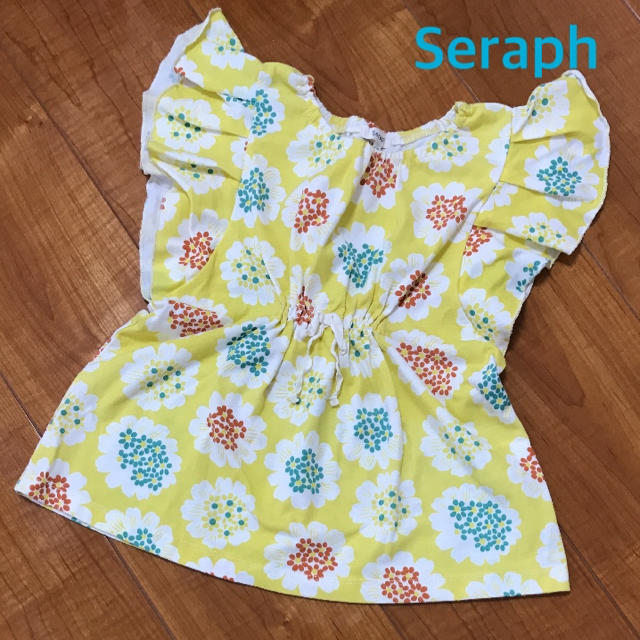 Seraph(セラフ)の110㎝*Seraph*セラフ*半袖 カットソー キッズ/ベビー/マタニティのキッズ服女の子用(90cm~)(Tシャツ/カットソー)の商品写真