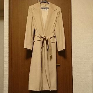 マックスマーラ(Max Mara)の素敵☆マックスマーラベージュのコート(ロングコート)