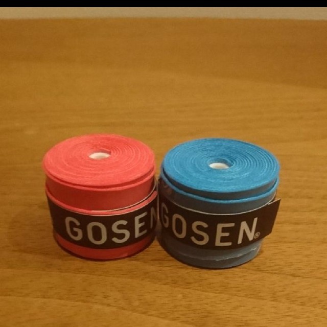 GOSEN(ゴーセン)の花様専用 黒赤青１個ずつ スポーツ/アウトドアのスポーツ/アウトドア その他(バドミントン)の商品写真