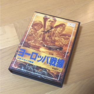 セガ(SEGA)のメガドライブソフト ヨーロッパ戦線(家庭用ゲームソフト)