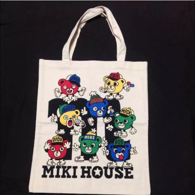 mikihouse(ミキハウス)のミキハウス非売品ノベルティですが丈夫!未使用デニムトートバック レディースのバッグ(トートバッグ)の商品写真