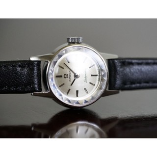 オメガ(OMEGA)の美品 オメガ レディマティック カットガラス シルバー Omega(腕時計)
