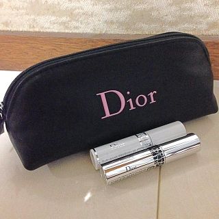 クリスチャンディオール(Christian Dior)の★新品★Ｄior ポーチ & マスカラ4ml セット(ポーチ)