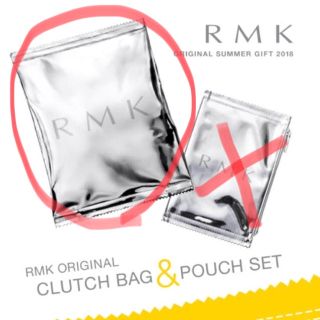 アールエムケー(RMK)の新品 RMK ノベルティ 2018 クラッチ バッグ(クラッチバッグ)