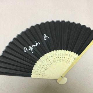 アニエスベー(agnes b.)のアニエス・ベー扇子、ノベルティ(ノベルティグッズ)