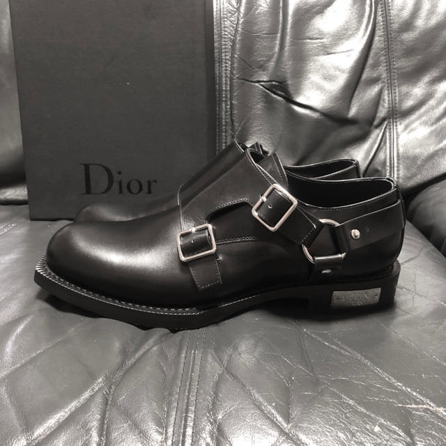 DIOR HOMME(ディオールオム)の新品 Dior homme ATELIER ダブルモンクダービーシューズ 39 メンズの靴/シューズ(ドレス/ビジネス)の商品写真