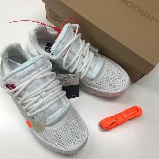 オフホワイト(OFF-WHITE)の新品  NIKE × off-white THE TEN AIR PRESTO (スニーカー)