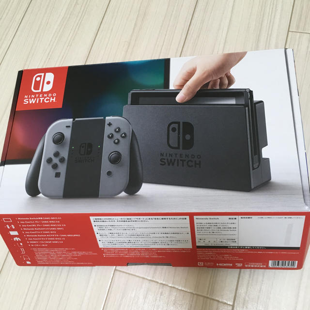 Nintendo Switch(ニンテンドースイッチ)の任天堂スイッチ本体 エンタメ/ホビーのゲームソフト/ゲーム機本体(家庭用ゲーム機本体)の商品写真