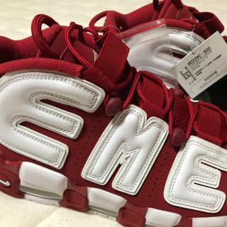 シュプリーム(Supreme)のNIKE AIR MORE UPTEMPO SUPREME(スニーカー)