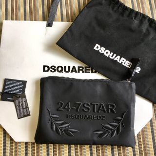 ディースクエアード(DSQUARED2)の大幅値下 17SS ディースクエアード クラッチバック 24-7STAR(セカンドバッグ/クラッチバッグ)