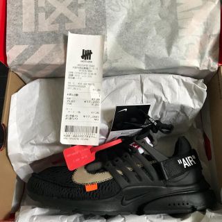 オフホワイト(OFF-WHITE)のオフホワイト エア プレスト OFF WHITE AIR PRESTO(スニーカー)