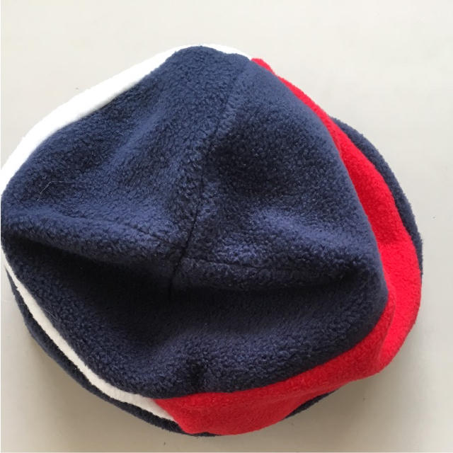 TOMMY HILFIGER(トミーヒルフィガー)のTOMMY HILFIGER 帽子 フラッグ F  フリース トミー レディースの帽子(ニット帽/ビーニー)の商品写真