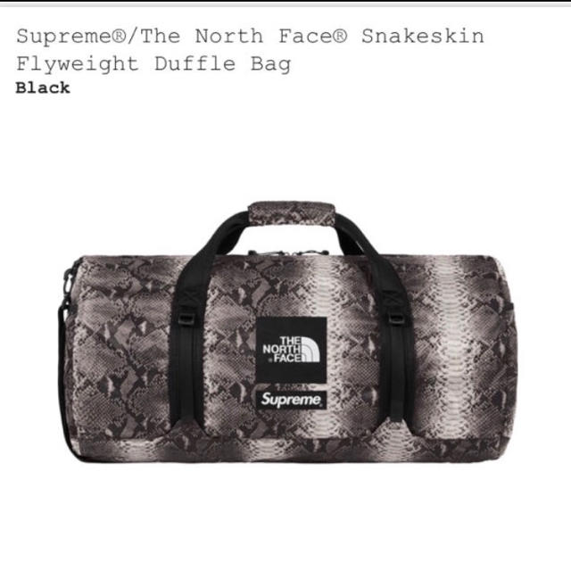 Supreme The north face ダッフルバッグ