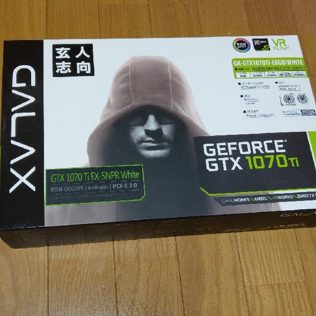 美品 GALAX GTX1070Ti GDDR5 8GB