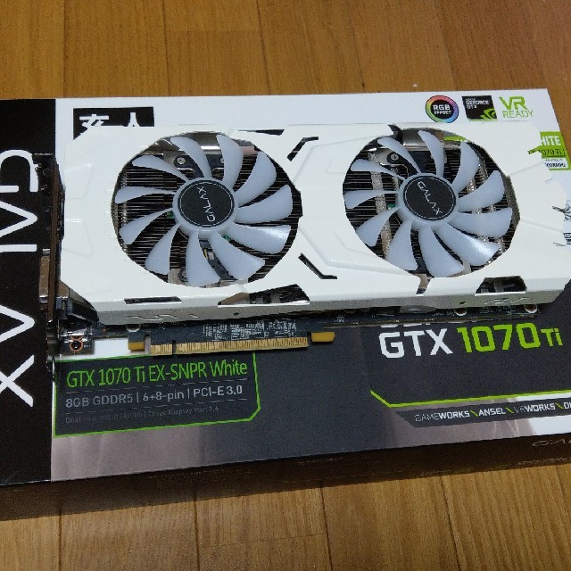 美品 GALAX GTX1070Ti GDDR5 8GB