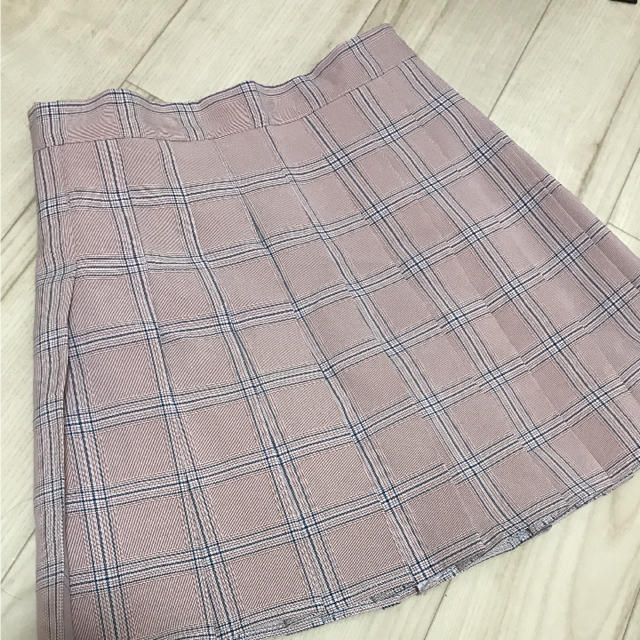 SPIGA(スピーガ)のSPIGA プリーツチェックミニキュロットスカート 安室奈美恵 ハロウィン レディースのスカート(ミニスカート)の商品写真