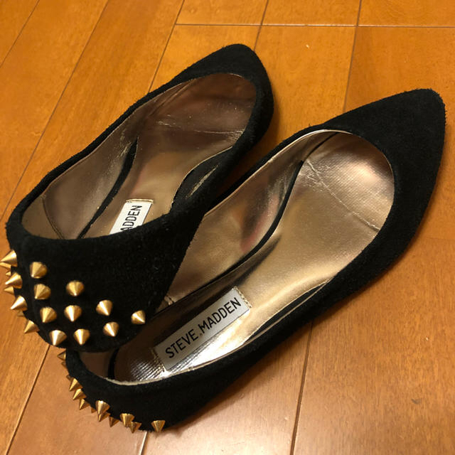 Steve Madden(スティーブマデン)のHawaiilove様  STEVE MADDEN スタッズ シューズ レディースの靴/シューズ(バレエシューズ)の商品写真