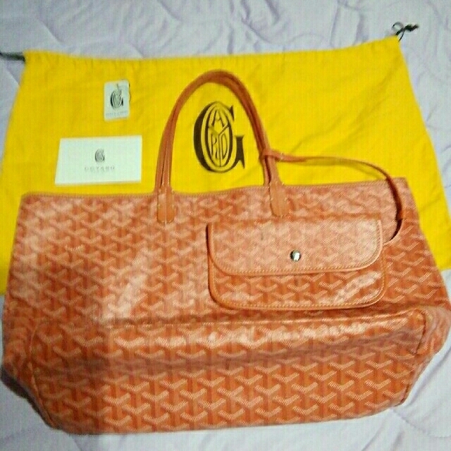 注目ブランド GOYARD - よぉ様専用 今週だけお値下げ ゴヤールオレンジサンルイPM トートバッグ - covid19.ins.gov.mz