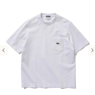 ラコステ(LACOSTE)のLACOSTE×BEAMS 別注Tシャツ 白(Tシャツ/カットソー(半袖/袖なし))