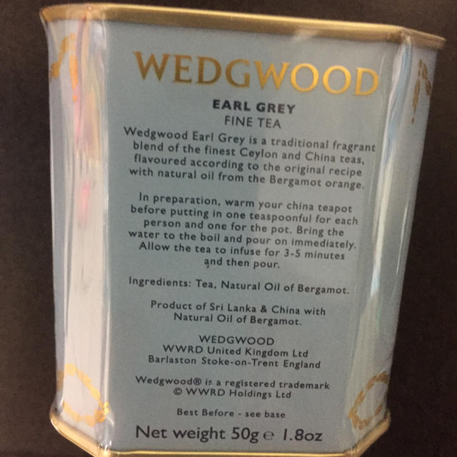 WEDGWOOD(ウェッジウッド)のウェッジウッドティー（アールグレイ） 食品/飲料/酒の飲料(茶)の商品写真