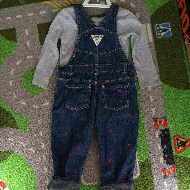 OshKosh(オシュコシュ)のamaneko様専用★OSHKOSH オーバーオール 24M キッズ/ベビー/マタニティのキッズ服女の子用(90cm~)(その他)の商品写真