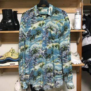 【極美品】21ss SAINT LAURENTアロハシャツ