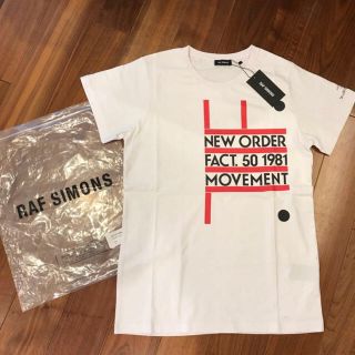 ラフシモンズ(RAF SIMONS)の新品未使用 タグ付き ラフシモンズ RAF SIMONS 18SS Tシャツ(Tシャツ/カットソー(半袖/袖なし))