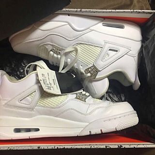 ナイキ(NIKE)のNIKE AIR JORDAN4retro 29cm pure money(スニーカー)