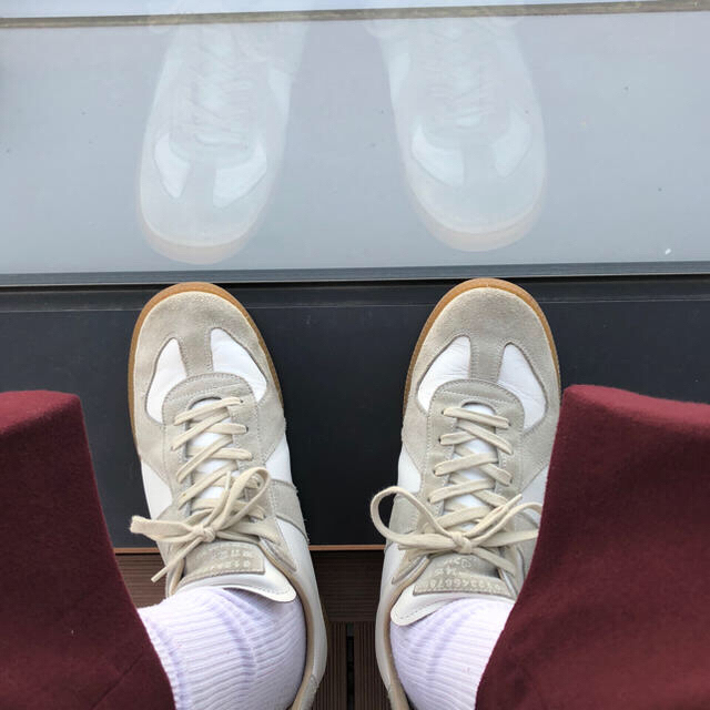 Maison margiela ジャーマン トレーナー スニーカー | フリマアプリ ラクマ