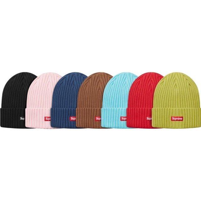 [専用]supreme Overdyed Ribbed Beanie ネイビー