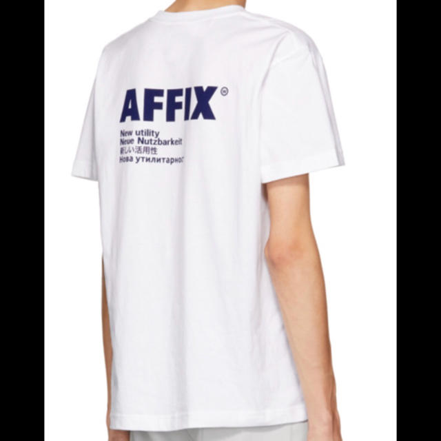 affix 19aw ロゴTシャツ kiko kostadinov