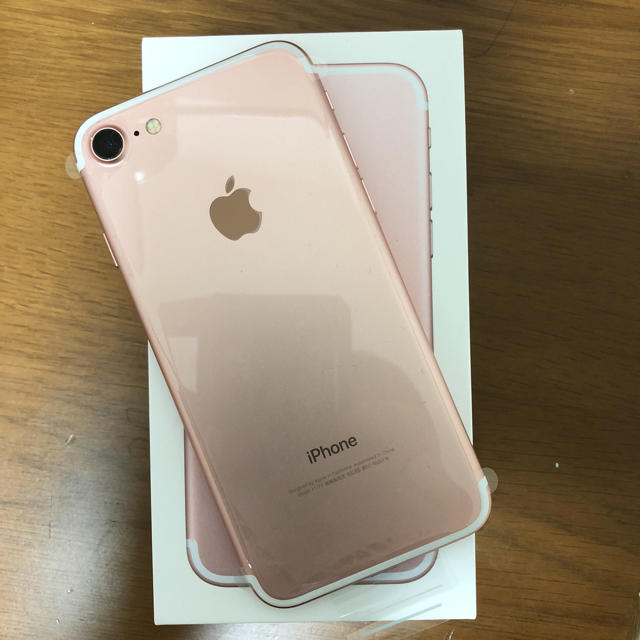 在庫超激得 Apple - iPhone7 ローズゴールド 128Gの通販 by ぱさお's shop｜アップルならラクマ 最新品特価