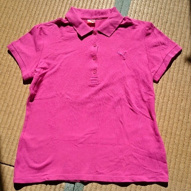 PUMA(プーマ)のプーマ PUMA  ピンク ポロシャツ レディースL レディースのトップス(ポロシャツ)の商品写真