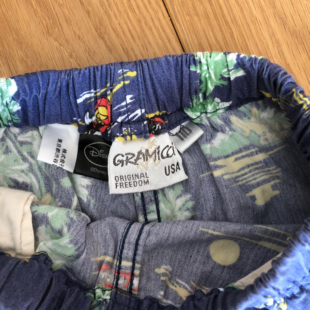 GRAMICCI(グラミチ)のグラミチ キッズ ショートパンツ 帽子  キッズ/ベビー/マタニティのキッズ服男の子用(90cm~)(パンツ/スパッツ)の商品写真