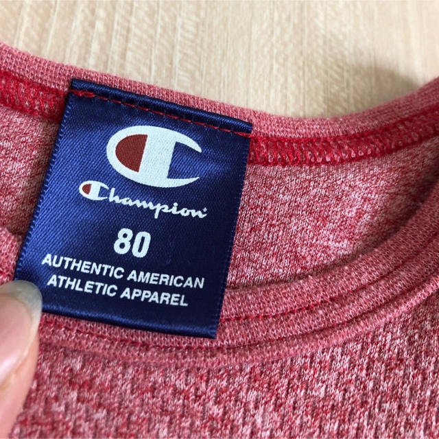 Champion(チャンピオン)の確認中 キッズ/ベビー/マタニティのベビー服(~85cm)(ロンパース)の商品写真