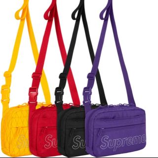 Supreme - 即日配送可能！黒 supreme shoulder bag 18fwの通販 by