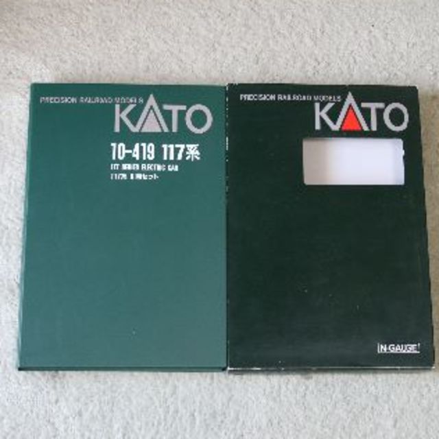 KATO`(カトー)のKATO 117系新快速6両セット+2両 エンタメ/ホビーのおもちゃ/ぬいぐるみ(鉄道模型)の商品写真