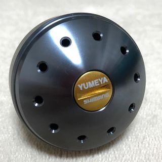 シマノ(SHIMANO)の夢屋 アルミラウンドハンドルノブ Bタイプ Ｌサイズ(リール)