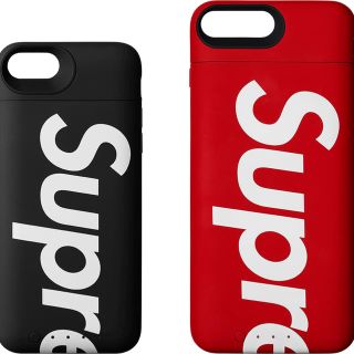 シュプリーム(Supreme)のsupreme iPhone8 plusケース レッド(iPhoneケース)