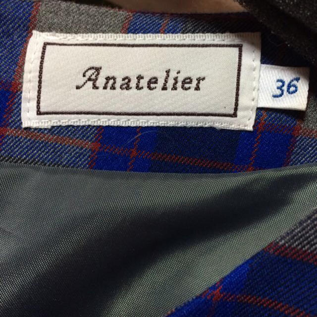 anatelier(アナトリエ)のチェックワンピース☆ レディースのワンピース(ひざ丈ワンピース)の商品写真