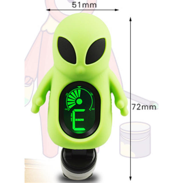 チューナー 宇宙人 チューニング 未確認生物 地球外生命体 ギター ベース 楽器の楽器 その他(その他)の商品写真