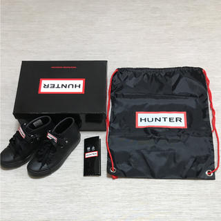 ハンター(HUNTER)のHUNTER キッズ レインスニーカー UK11 約17.5㎝(長靴/レインシューズ)