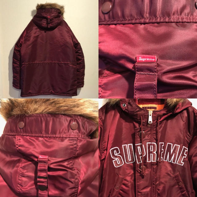 Supreme - Supreme Arc Logo N-3B Parka XL ダウン コートの通販 by