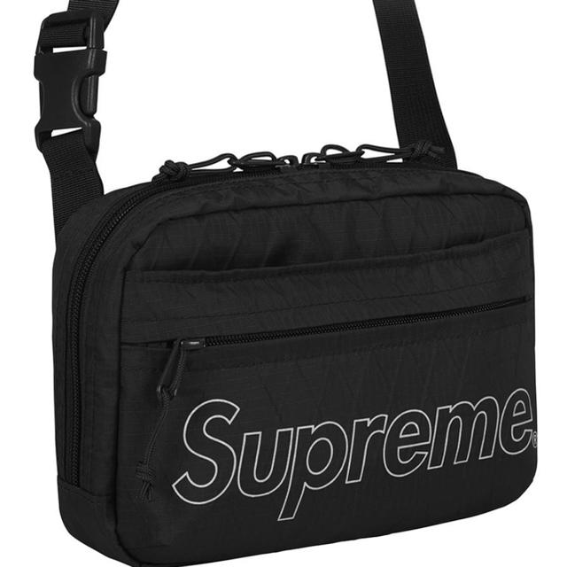 【新品】 Supreme - ブラック 黒 Bag Shoulder ショルダーバッグ