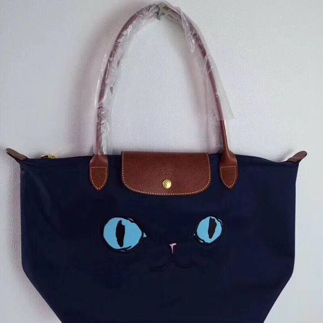 【新品】LONGCHAMP ル プリアージュ トート  M  ダークブルー